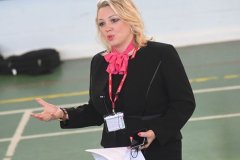 Fleur Sexton DL speaking at The Westwood Academy