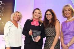Fleur Sexton DL - On stage at the WOTY Winner 2017/18